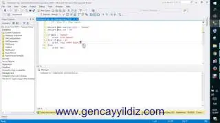 82-) T-SQL If- Else If - Else Yapısı