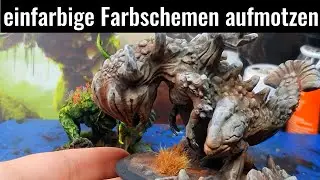 Miniaturen F&A - "einfarbige" Farbschemen aufmotzen