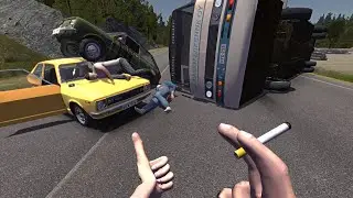 My Summer Car - Ricochet GUNSHOT EXHAUST+FLAMES [MOD]