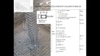 DESIGN OF REINFORCED CONCRETE COLUMNS TO BS8110