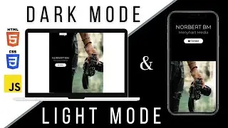How to create a Dark Mode switch using CSS and JavaScript