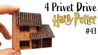 4 Privet Drive | a Harry Potter Matchbox diorama | Harry potter miniature