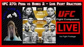 UFC 277 Amanda Nunes vs Julianna Pena 2 - LIVE FIGHT REACTION