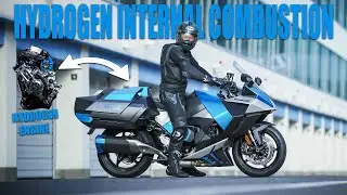 Kawasaki Just Build The Worlds First Hydrogen Internal Combustion Bike