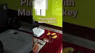 Teachers Discover Makey Makey | Banana Circuit for Chrome Dinosaur Game #shorts #game #makeymakey