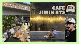 Cafe Papanya Jimin BTS!? ARMY Berkumpul~  | Ada Papanya Jimin jugaa??!!! (메그네이트 MAGNATE CAFE)