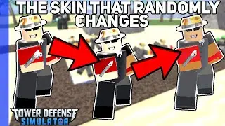 The Magic Changing Skin? - Kasodus Cowboy - Tower Defense Simulator