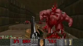 Doom 2 - No Rest For The Living - Map 09 (March Of The Demons) UV-Tank in 9:03