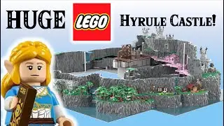 Building HYRULE CASTLE in LEGO! 60,000 Parts and counting: episode 24