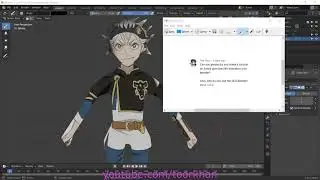 Asta Grimoire, blender tutorial, Beginner blender 2.93, Character Modeling, Japanese, By ToorKhan