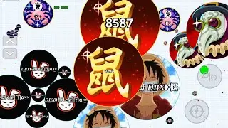 INSANE DESTRUCTION 😼🔥 (AGAR.IO MOBILE)