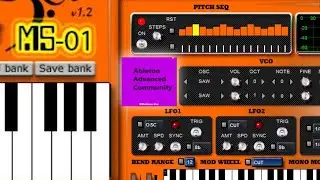 VST Plugin - Midinaut MS-01 - My Free VST Collection