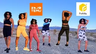 TEMU Active Wear & Fit Ville Shoe Try On Haul