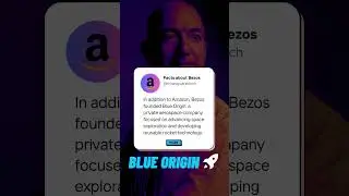 Jeff Bezos founded Blue Origin