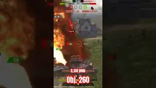 [5,138 DMG] Obj. 260 WoT Blitz [madara_160] #wotb #wotbliz #worldoftanksblitz #вотблиц #games #short