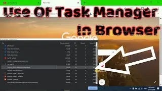 Use of task manager in browser | task manager option in browser | about task manager in browser