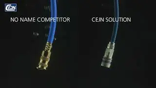Fugas en Enchufes Rápidos de Latón vs eSafe de CEJN