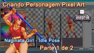 Como criar Personagem Pixel Art com Aseprite : Parte 1 - Nayvos Media