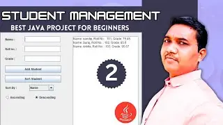 Java Student Management System Project - part 2 | Learn Swing and JDBC Integration | JavaUnlocked
