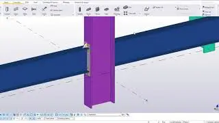 07-Draw Custom Component for Beam Connection in Tekla for Steel Building