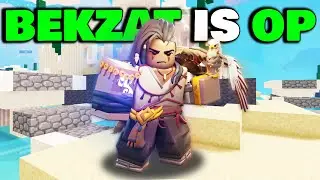 BEKZAT Is The BEST RANGED KIT In Roblox Bedwars!!!
