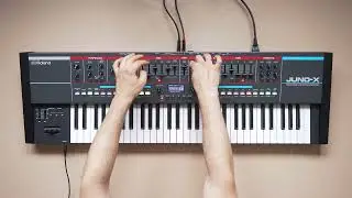 Roland Juno-X | Techno/House Jam (No Talking)