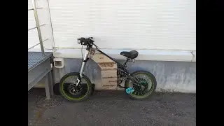 Электровелосипед ОСА. Первые пробеги на свежем самоваре и самосборе. ч1