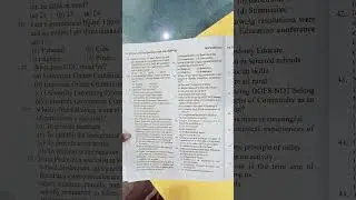 Odisha B.ed question #Stream Art's #privious year question paper -2016#like share and subscribe 👇
