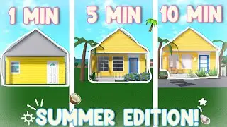 1, 5, & 10 Minute Summer Building Challenge!