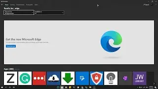 And now lets download Chromium Edge from Microsoft Store