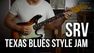 SRV Texas Blues Style Jam