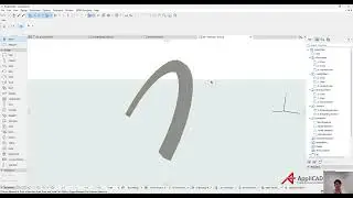 สร้างโมเดลคานโค้งและเอียงด้วย Archicad BIM