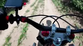 слизало в повороте,питбайк,мотард,кайо,kayo
