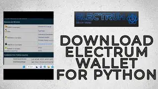 How to Download Electrum Wallet for Python 2023?