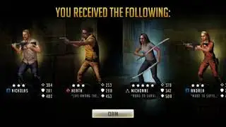 5 Star Michonne DUAL WIELD Pull Success! Walking Dead Road To Survival