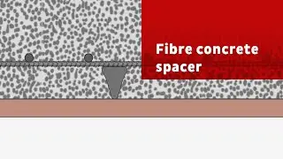 Fibre concrete spacer