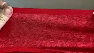 Трусы красные (ажурные)