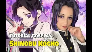 Maquiagem Shinobu Kocho - Kimetsu do Yaiba