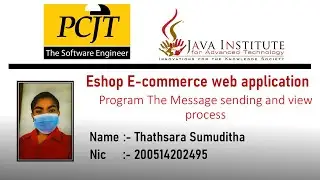 Web project Task 38 | 1st year | Semester 01 | Java Institute | eShop application