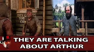 Homeless Talk About Arthur | Red Dead Redemption 2