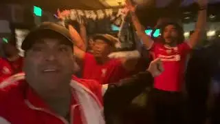 Liverpool fans reaction to Trent’s goal Vs Man city - San Diego CA! 4:30 am kick off!!