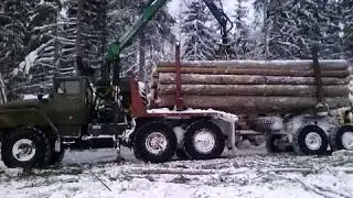 SpinTires #1 Гудит гидравлика ( Погрузка круглого леса )