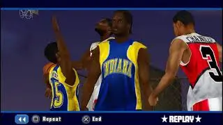 NBA Street Showdown Pacers vs Bulls PSP