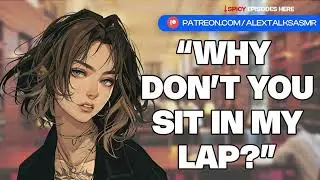 [F4F] Popular mean girl wants you to sit on her lap while you work [SPICY] [enemies to more] ASMR RP