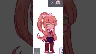 What If Monika From ddlc Was a Gacha Character? #gacha #ddlc