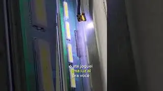 Sem acreditar no que causou o defeito desta TV de LED