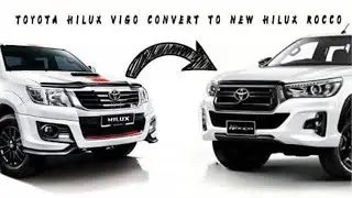 Toyota Vigo to Toyota Revo Conversion  / First time on Youtube