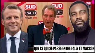 RMC DEMANDE C EST QUOI QUI SE PASSE ENTRE EMANUEL MACRON ET FALLY IPUPA ET LA DEPENSE INVESTIS PAR ?