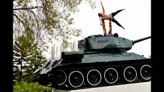 Акробатика на танке...Неожиданно...