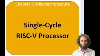 DDCA Ch7 - Part 2: RISC-V Single-Cycle Processor Datapath: lw
